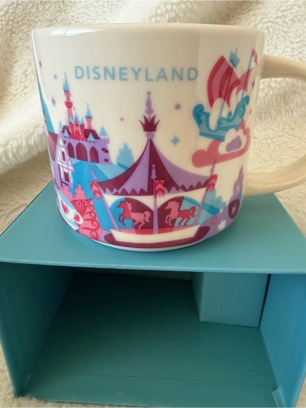 Starbucks 'You Are Here Collection' Disneyland Fantasyland Mug - New in Box - Picture 4 of 16